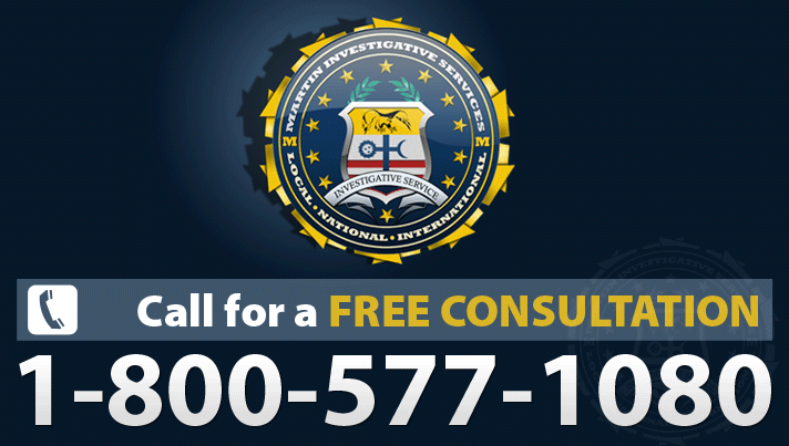Free consultations for private investigation can be had by calling 1-800-577-1080.